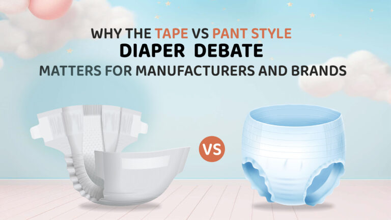 tape style and pant style diapers manufacturing
